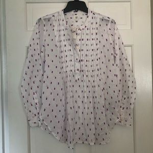 NWT! Gap Maternity Popover Top